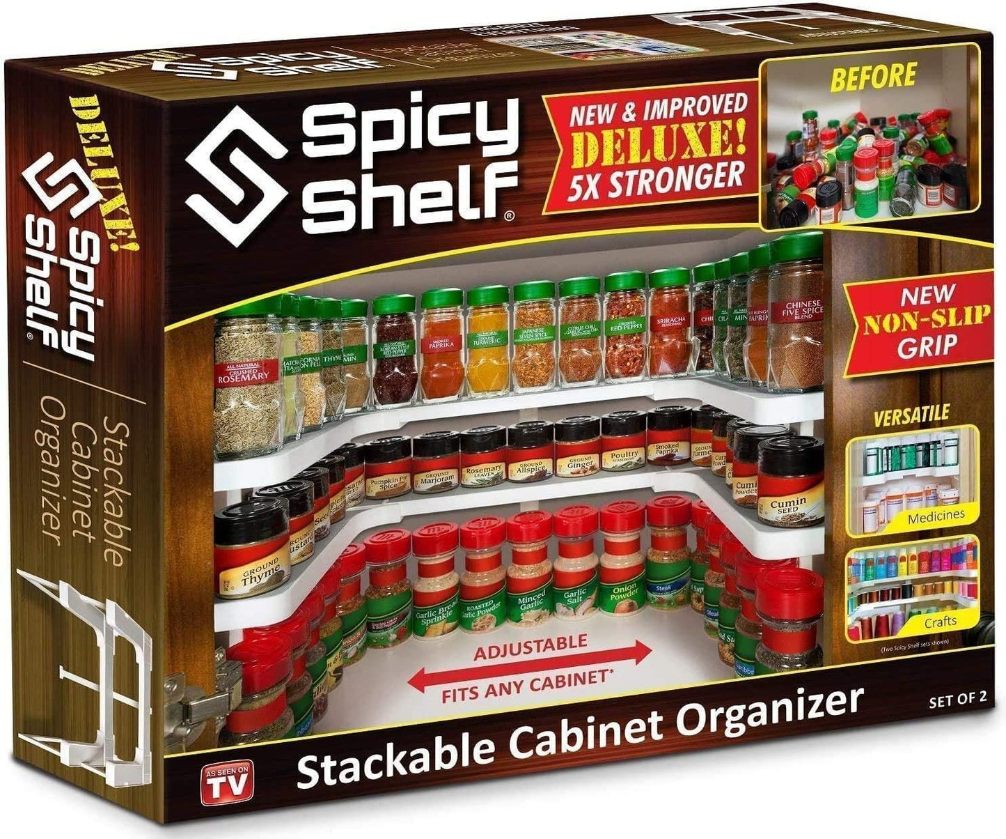 Spicy Shelf Deluxe With 20 Spices