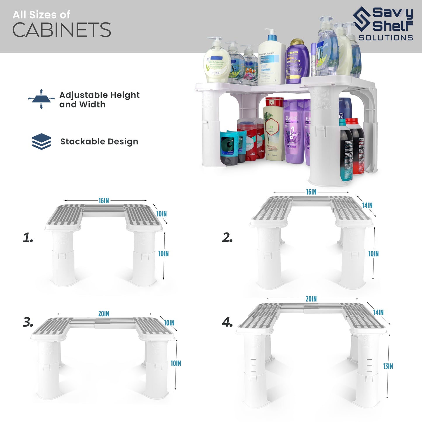 Savvy Shelf Undersink Organizer